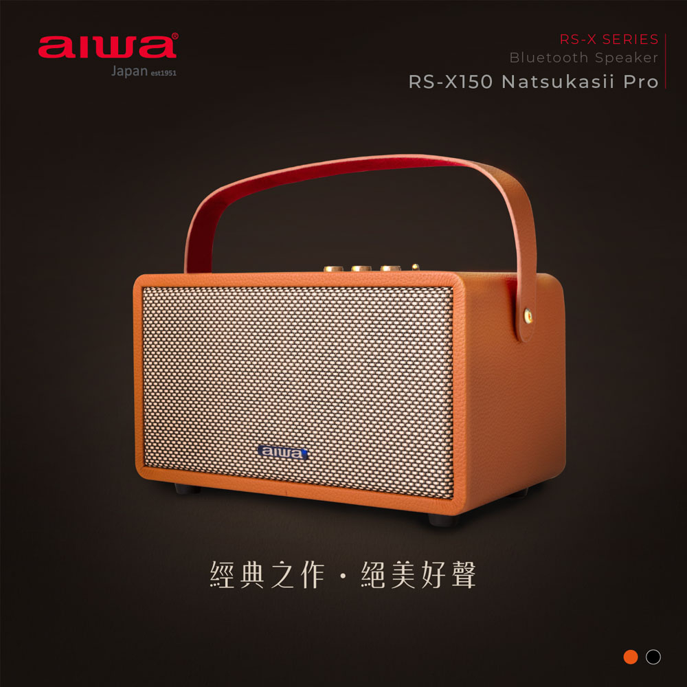 AIWA 愛華 60W復古皮革風藍牙喇叭 RS-X150