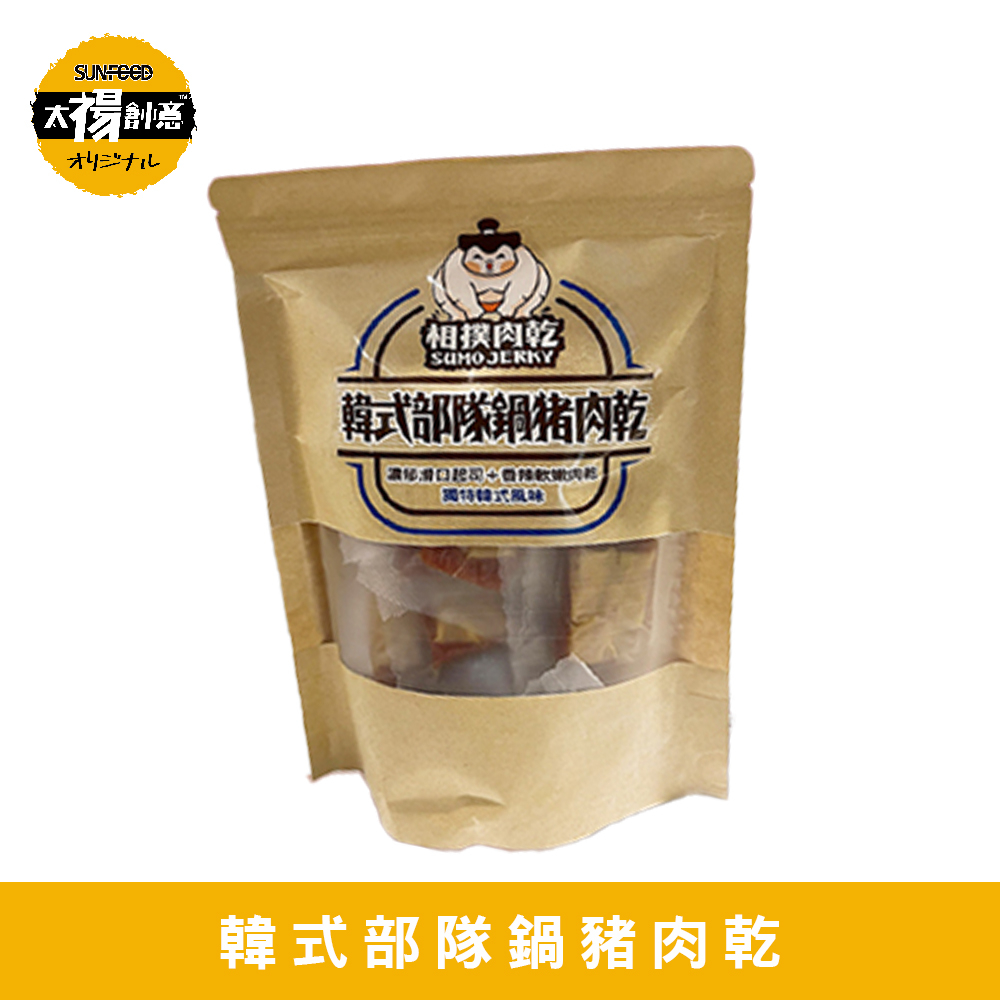 【太禓食品】相撲肉乾特級韓式風味部隊鍋豬肉乾 200g